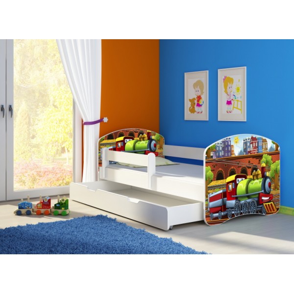 Otroška postelja 4kids Yummy Vlak